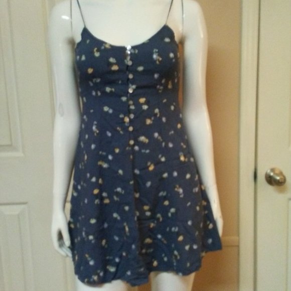 American Eagle Outfitters Dresses & Skirts - American Eagle Blue Floral Mini Dress